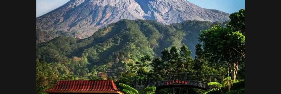 Sleman's Klangon Hill offers the beauty of Mount Merapi from a short distance