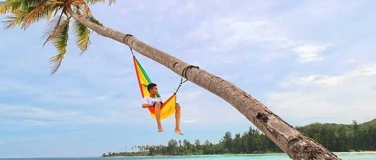 Portrait of the Beauty of Jikumerasa Beach on Buru Island, Maluku