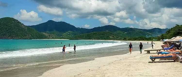 Selong Belanak Beach, a Beach with Two Types of Waves