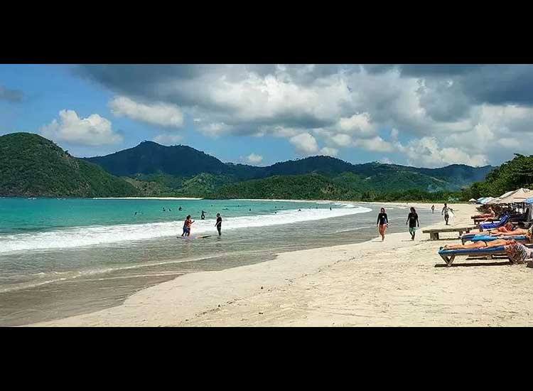 Selong Belanak Beach, a Beach with Two Types of Waves