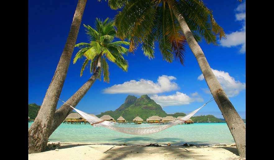 Perfect Vacation in Bora-bora Island, Polynesia